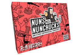 Rookie Mage Games Board Games > Small Box Games Nuns with Nunchucks 850034425030 RMG NUN10