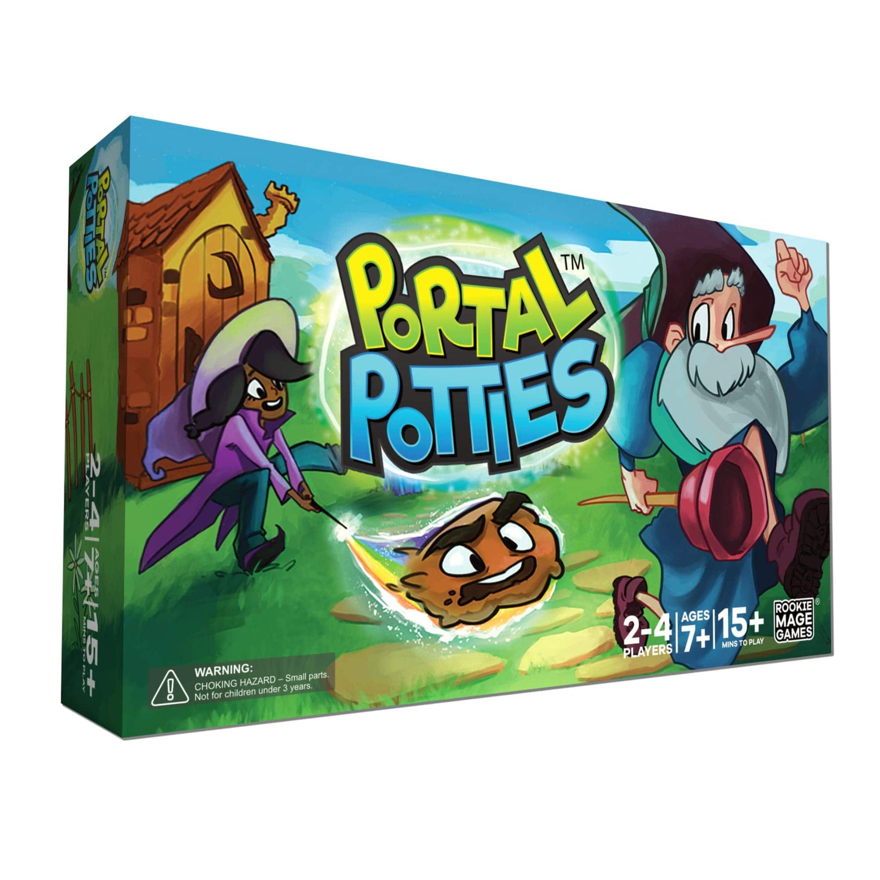 Rookie Mage Games Board Games > Small Box Games Portal Potties 850034425023 RMG PTP10
