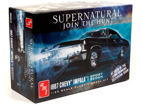 Round 2 Model Kits > Other Model Kits AMT: Supernatural - 1967 Chevy Impala 4Door 849398030035 RDTW30035