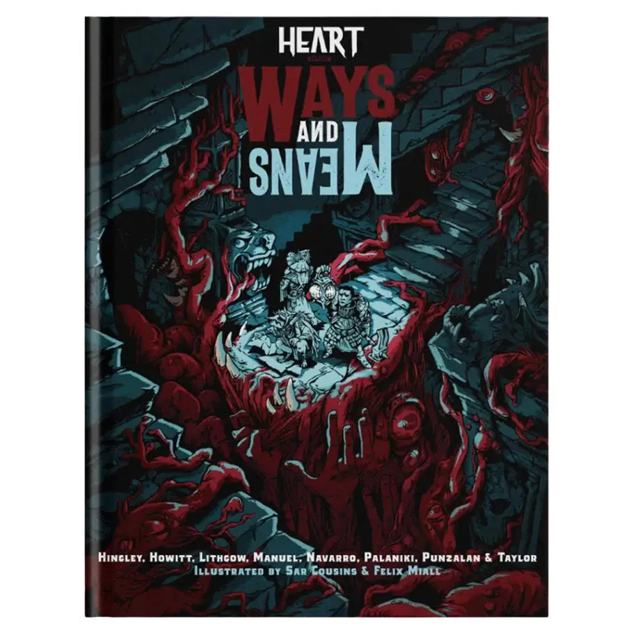 Rowan, Rook and Decard Books > RPG Heart: The City Beneath - Ways and Means 9781913032876 RRD020300