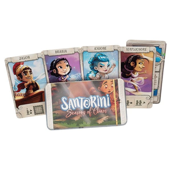 Roxley Games Board Games > Small Box Games > Expansions Santorini 2E: God Pack - Seasons of Chaos Expansion 628719239186 ROX316