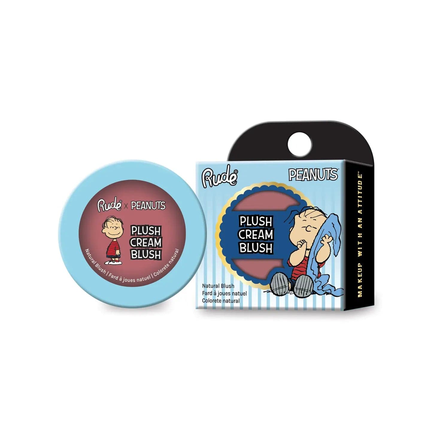 Rude Cosmetics Cosmetics > Blush Snug Peanuts Plush Cream Blush 810079384983 38498
