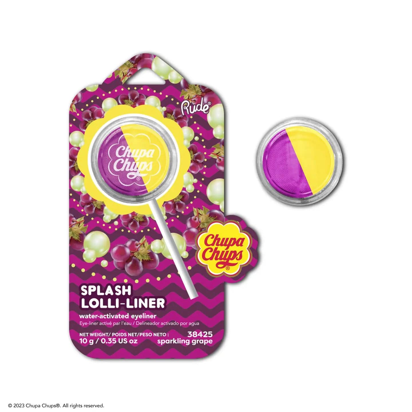 Rude Cosmetics Cosmetics > Eyeliner Grape Chupa Chups Splash Lolli-Liner 03800060 38424