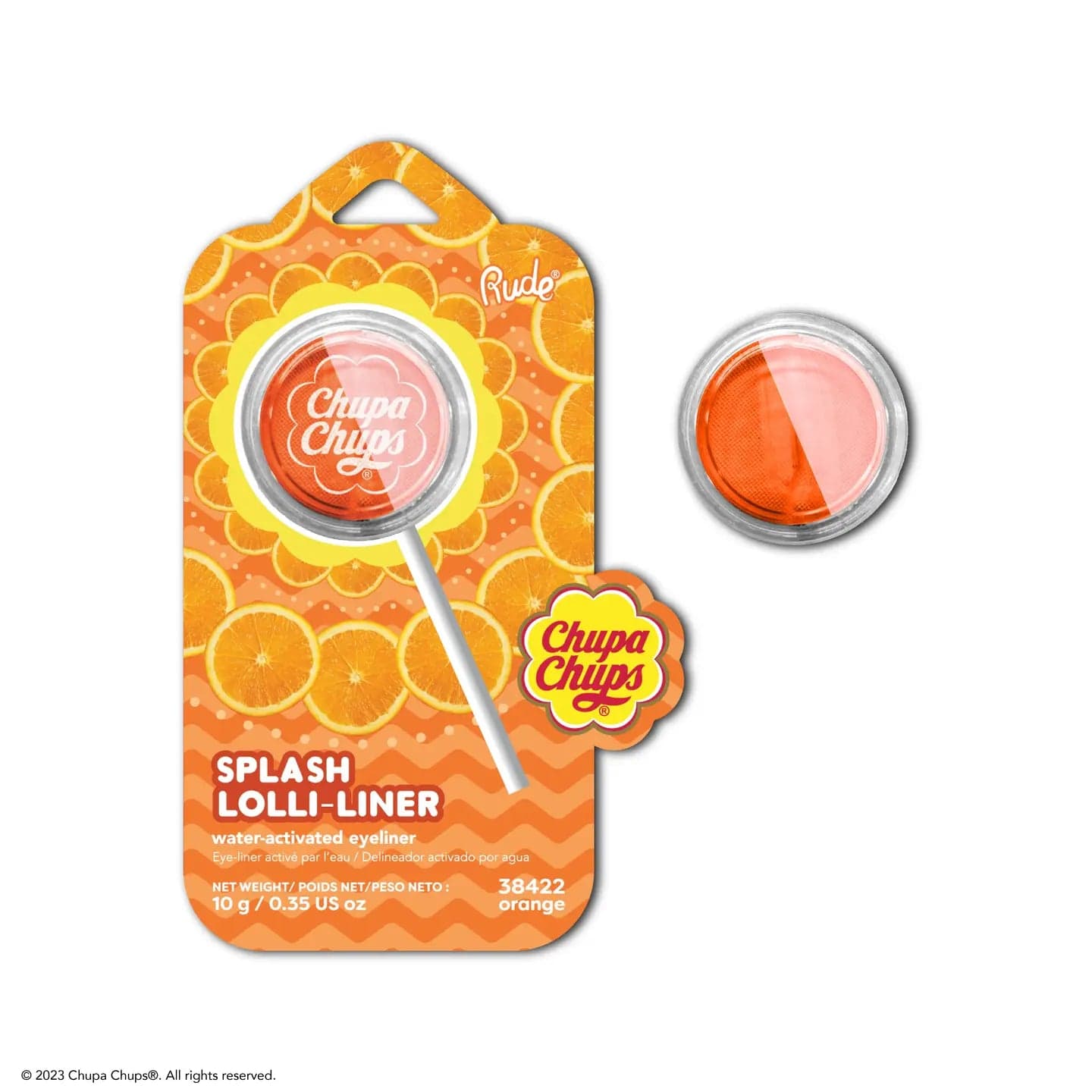 Rude Cosmetics Cosmetics > Eyeliner Orange Chupa Chups Splash Lolli-Liner 03832828 38425