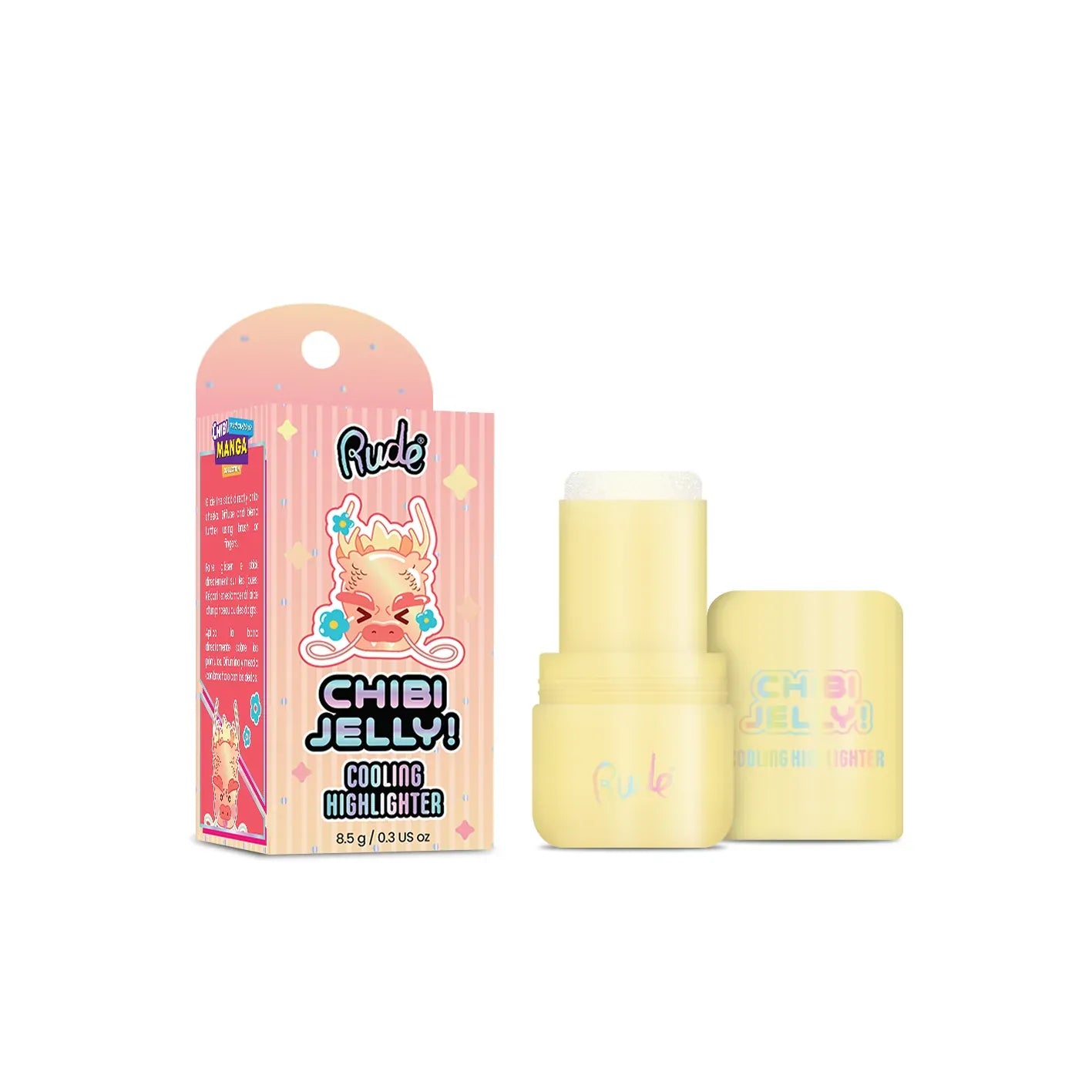 Rude Cosmetics Cosmetics > Highlighter Taiyo Rude Cosmetics: Chibi Manga Collection - Chibi Jelly! Cooling Highlighter 810079389551 38955