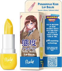 Rude Cosmetics Cosmetics > Lip Balm Rude Cosmetics - Lip Balm - Pineapple kiss  (Manga Collection) 810079381869