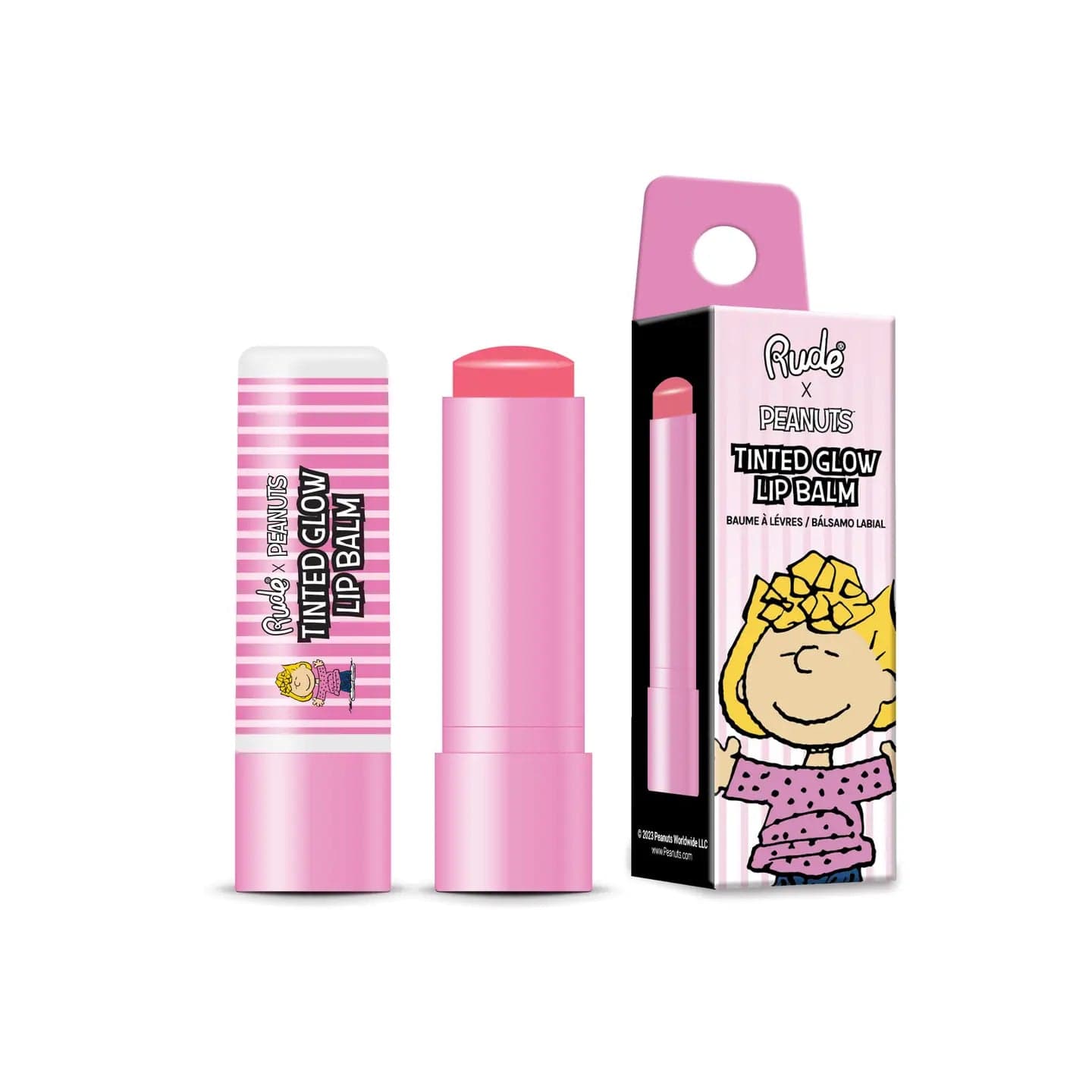 Rude Cosmetics Cosmetics > Lip Balm Sally - Light Pink Peanuts Tinted Glow Lip Balm 97592060 38488