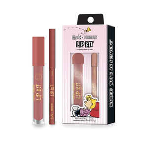 Rude Cosmetics Cosmetics > Lip Kit Nose Kiss Peanuts Lip Kit - Lip Liner + Matte Lip Color 810079384808 38480