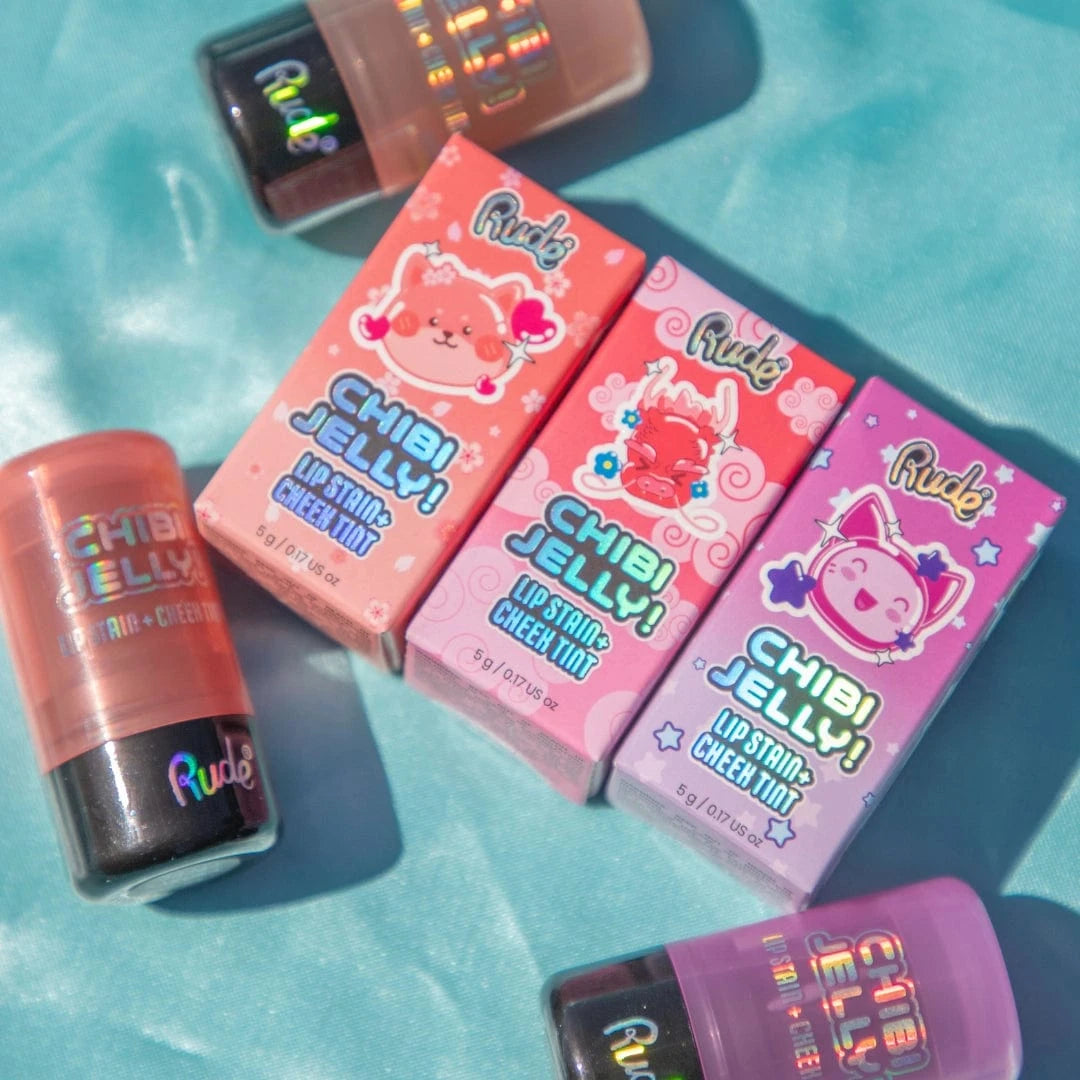 Rude Cosmetics Cosmetics > Lips Rude Cosmetics: Lip Stain & Cheek Tint - Chibi Jelly!