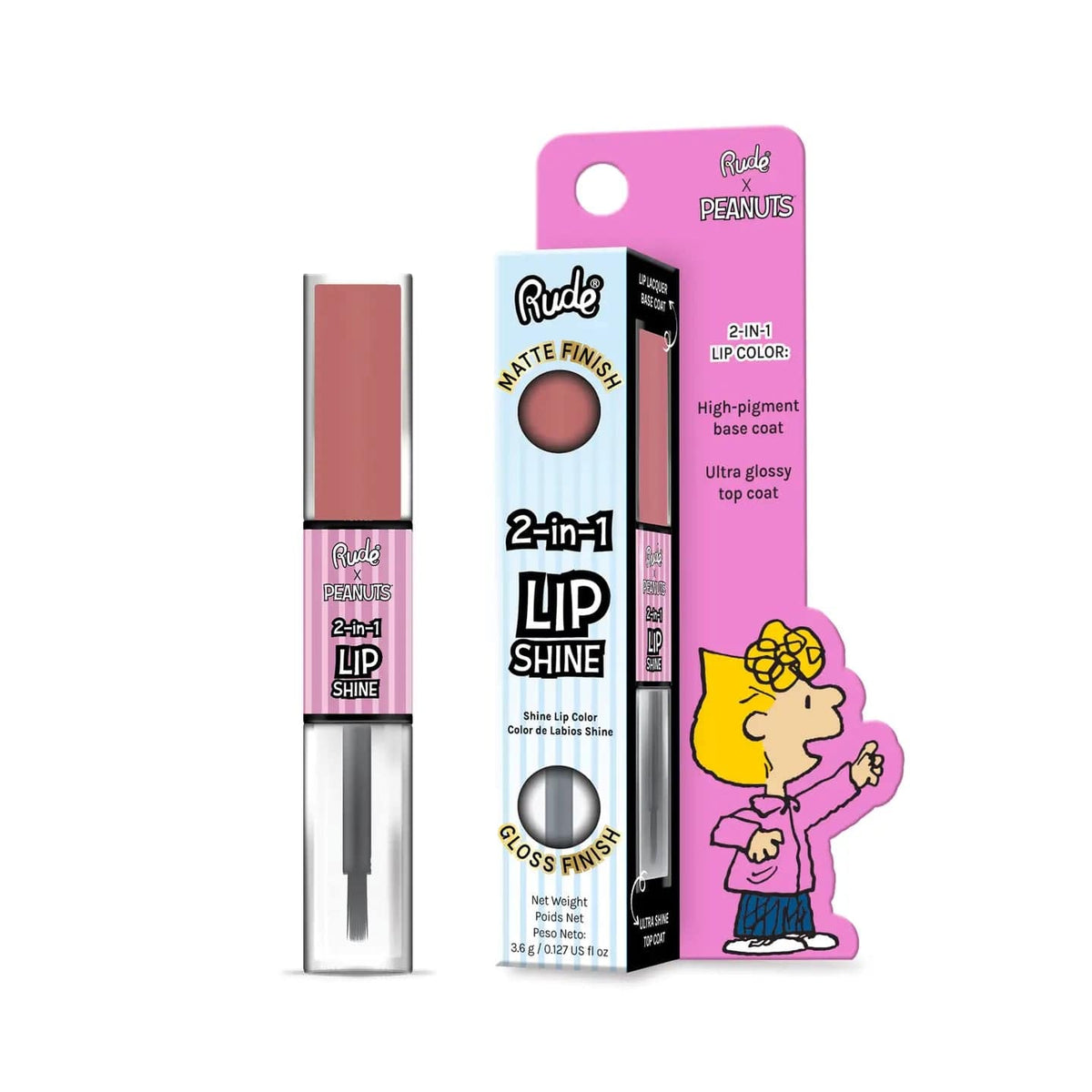 Rude Cosmetics Cosmetics > Lips Sweet Peanuts 2-in-1 Lip Shine 18383868 38483