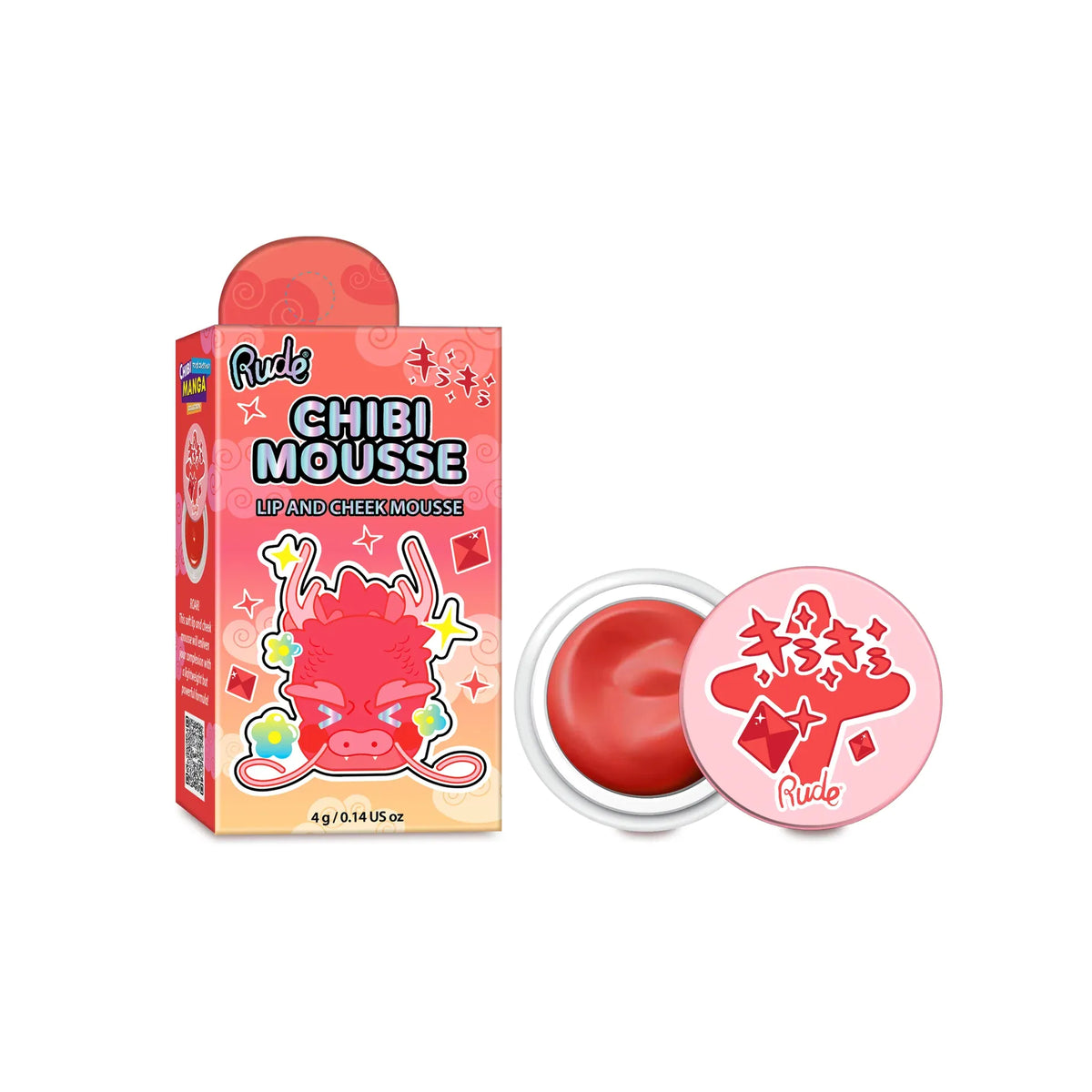 Rude Cosmetics Cosmetics > Mousse Toasty Rude Cosmetics: Chibi Manga Collection - Mousse 810079388714 38871