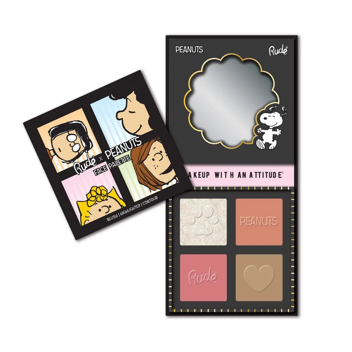 Rude Cosmetics Cosmetics > Palettes Peanuts Face Palette 810079384761 38476