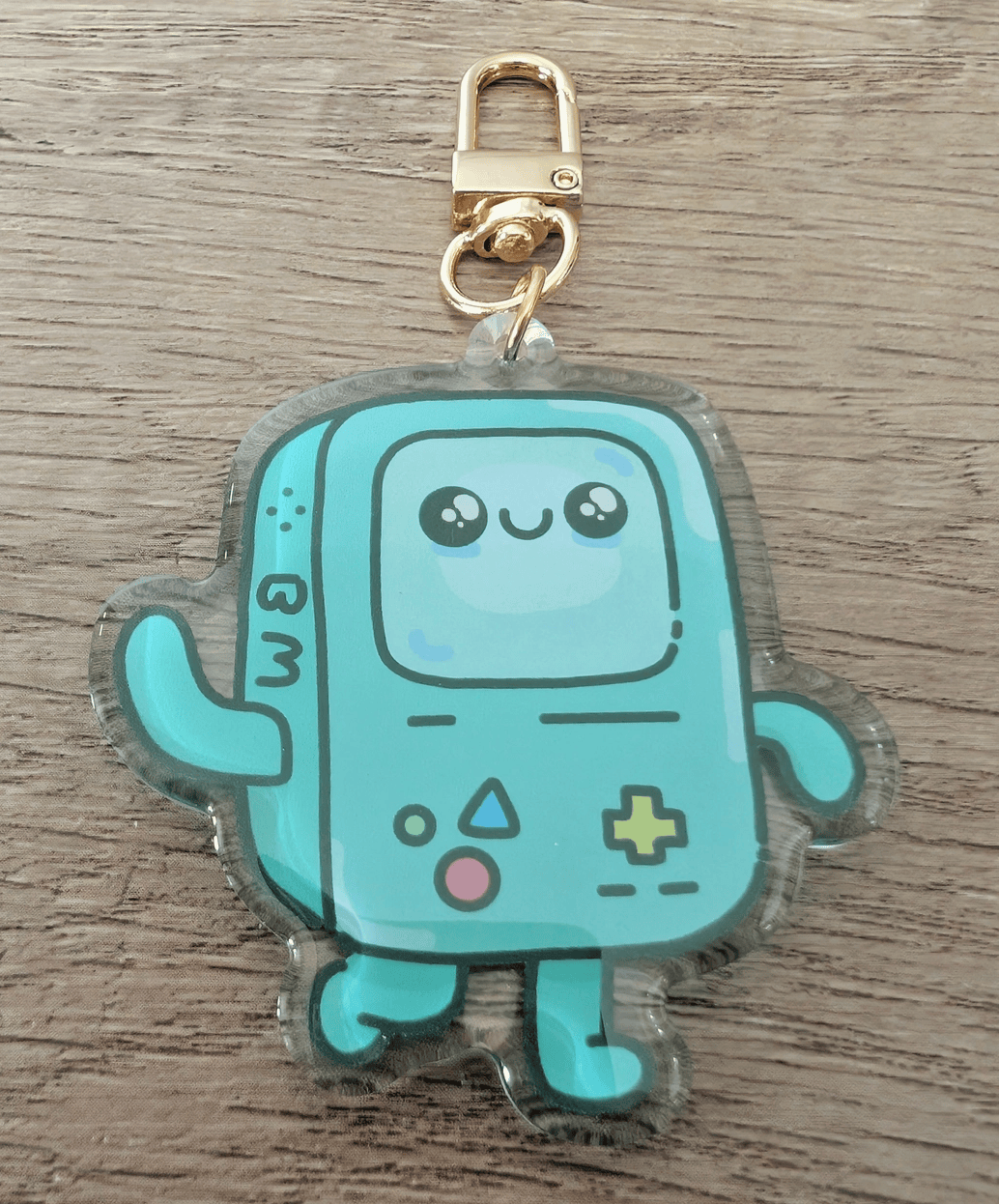 Sadsquatch Miscellaneous > Keychains BMO - Adventure Time Charm Keychain CHARM-BMO