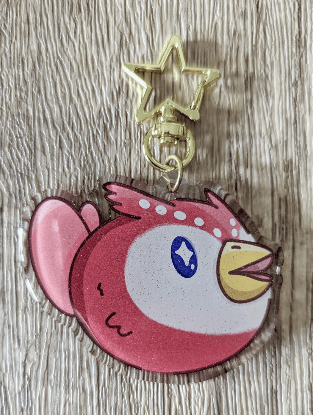 Sadsquatch Miscellaneous > Keychains Celeste - Cute Kawaii Animal Crossing Owl Charm Keychain CHARM-CELST