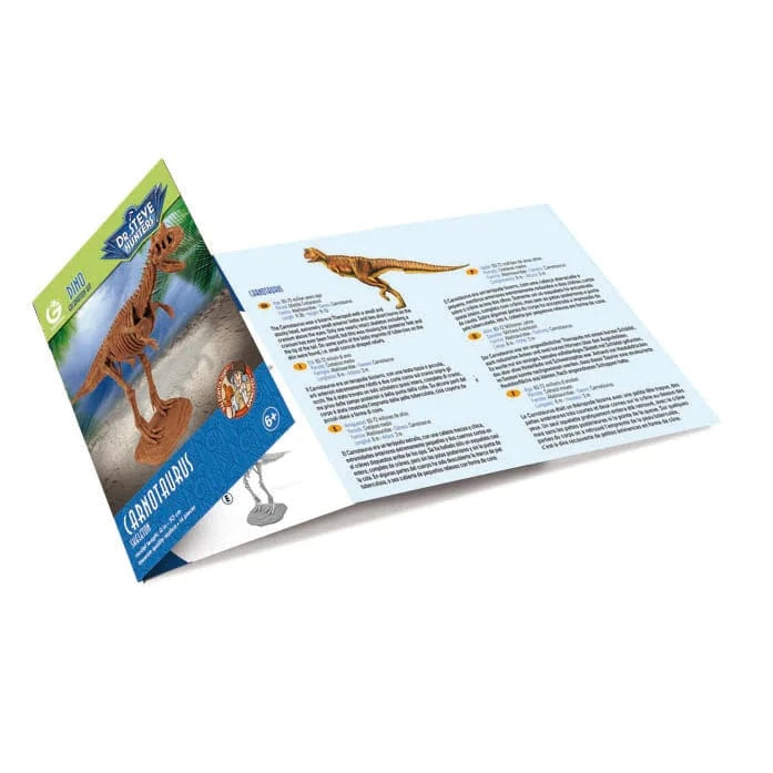 Safari, Ltd. Model Kits > Other Model Kits Geoworld: Dino Excavation Kit - Carnotaurus Skeleton 811170018197 102410