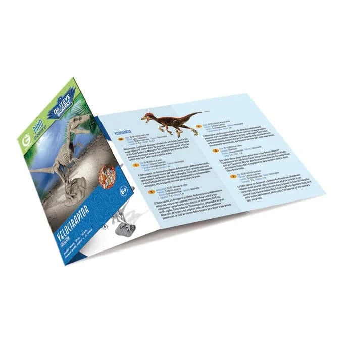 Safari, Ltd. Model Kits > Other Model Kits Geoworld: Dino Excavation Kit - Velociraptor Skeleton 8111700118116 102399