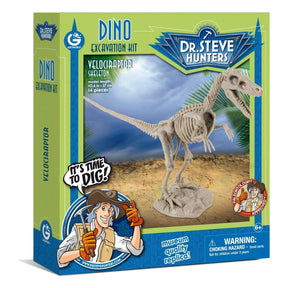 Safari, Ltd. Model Kits > Other Model Kits Geoworld: Dino Excavation Kit - Velociraptor Skeleton 8111700118116 102399