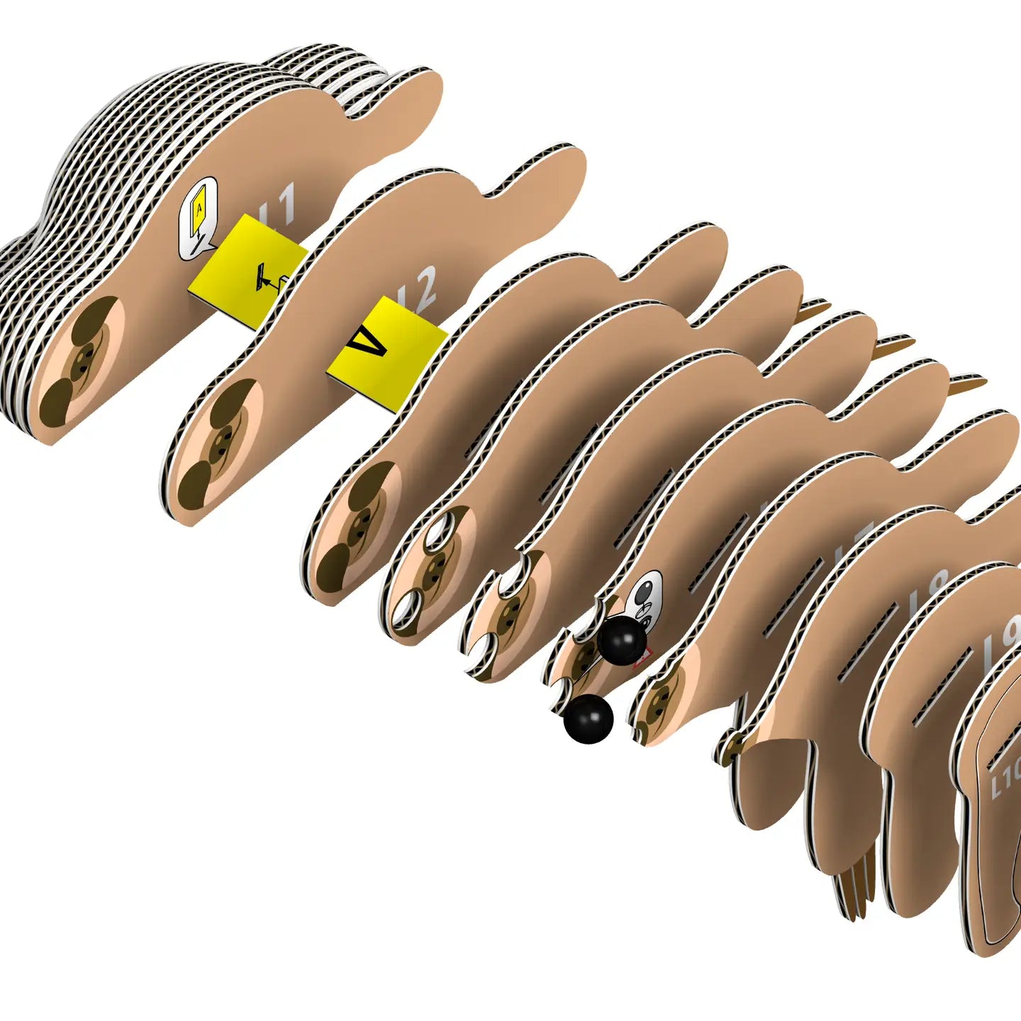 Safari, Ltd. Puzzles > 3D Puzzles Eugy: 3D Puzzle - Sloth 9421035150309 105613