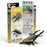 Safari, Ltd. Puzzles > 3D Puzzles Eugy: 3D Puzzle - Stag Beetle 9421036940350 110402