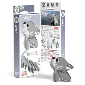 Safari, Ltd. Puzzles > 3D Puzzles Eugy: 3D Puzzle - Wolf 9421035150385 105621