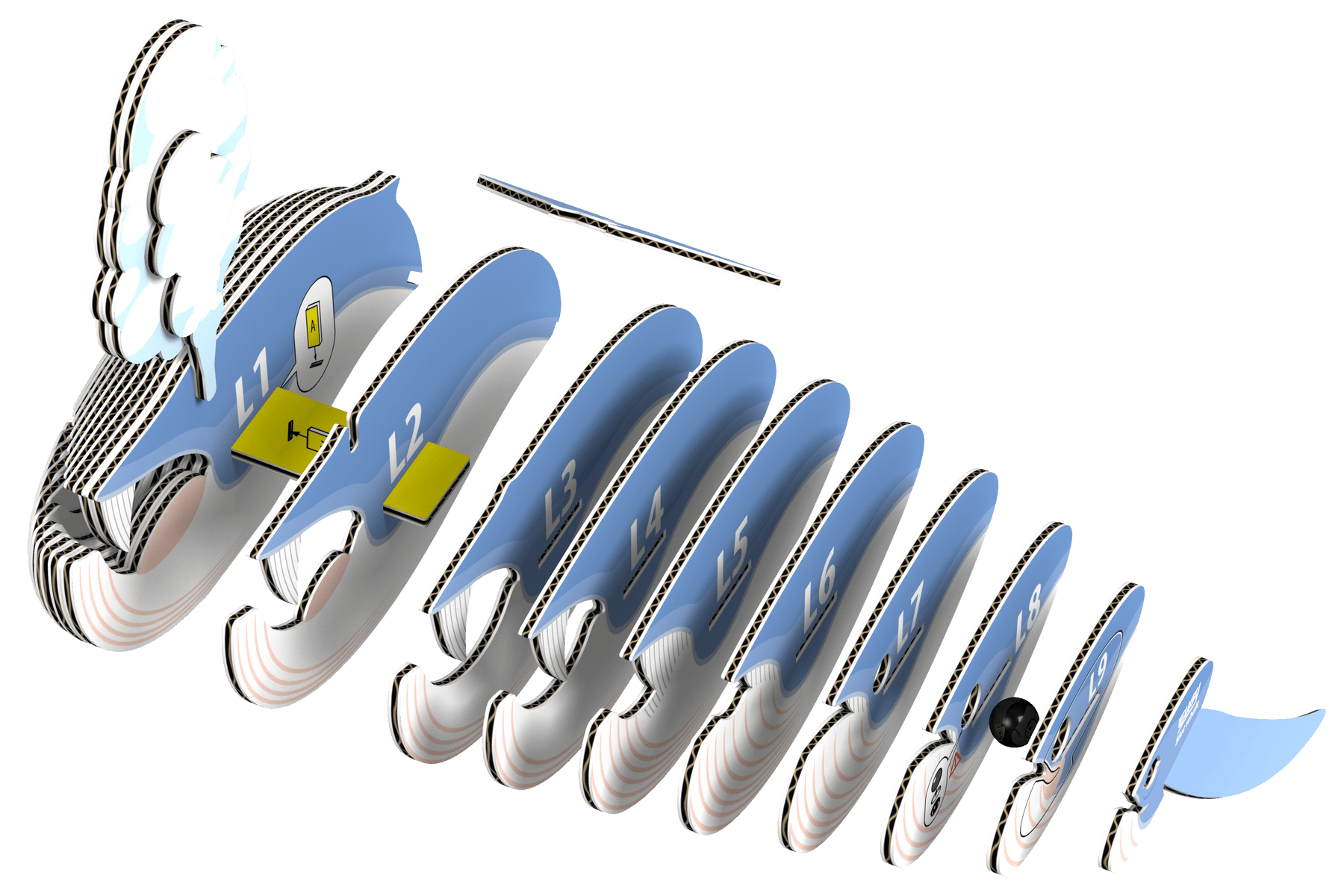 Safari Ltd. Puzzles > 3D Puzzles EUGY Blue Whale 3D Puzzle 9421035150569 105647