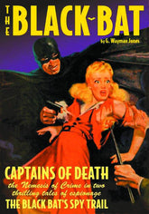 SANCTUM PRODUCTIONS Graphic Novel BLACK BAT DOUBLE NOVEL #3 SPY TRIAL & CAPTAINS OF DEATH 9781608772018 DEC151825