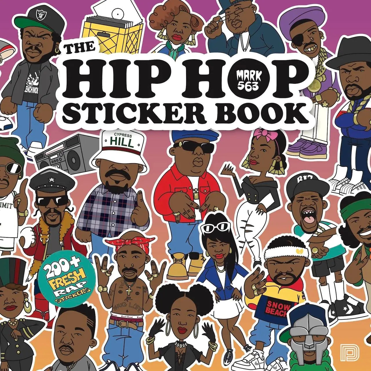 SCB Books The Hip Hop Sticker Book 9789189944084