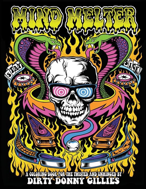 Schiffer Books Books > Coloring Books Mind Melter: A Coloring Book for the Twisted and Unhinged - Paperback 9780764352805 MC-25202
