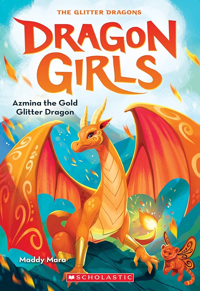 Scholastic Books > Kids Azmina the Gold Glitter Dragon: Volume 1 9781338680638 1338680633