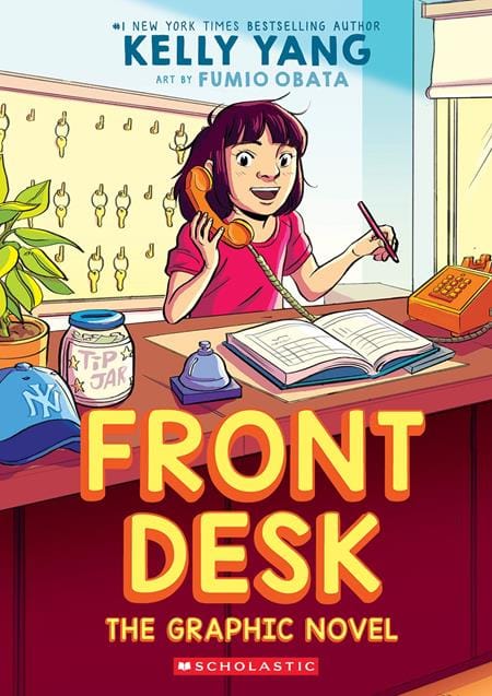 Scholastic Graphic Novel FRONT DESK TP VOL 01 (Release Date: 10/21/2026) 9781338856446 0826SH1211