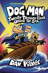 Scholastic Graphic Novel > Kids DOG MAN HC VOL 11 TWENTY THOUSAND FLEAS UNDER THE SEA 9781338801910 0625SH654