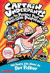 Scholastic Inc. Books > Kids Captain Underpants #4 - Perilous Plot of Professor Poopypants 9781338864328 1338864327