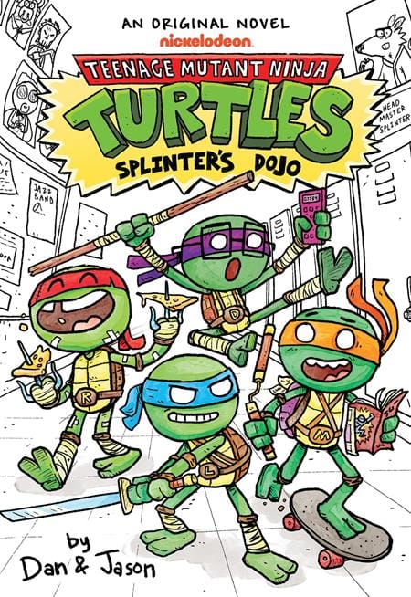 Scholastic Inc. Graphic Novel TEENAGE MUTANT NINJA TURTLE ILLUSTRATED NOVEL VOL 01 SPLINTERS DOJO 9781546195610 0726SH1227