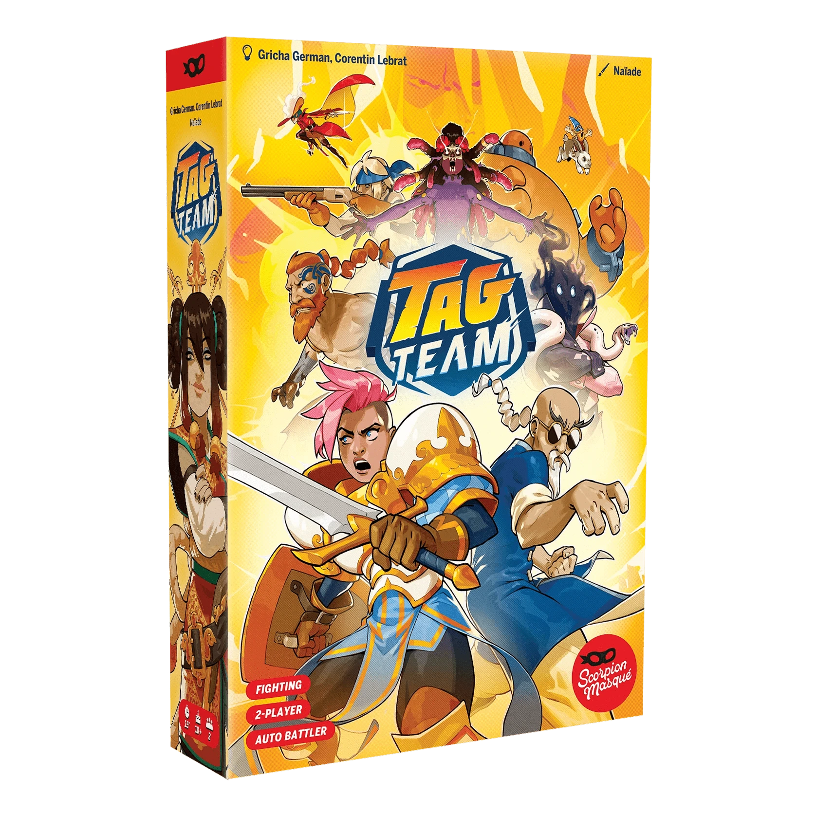 Scorpion Masque Board Games Tag Team 807658001683 LESTT01