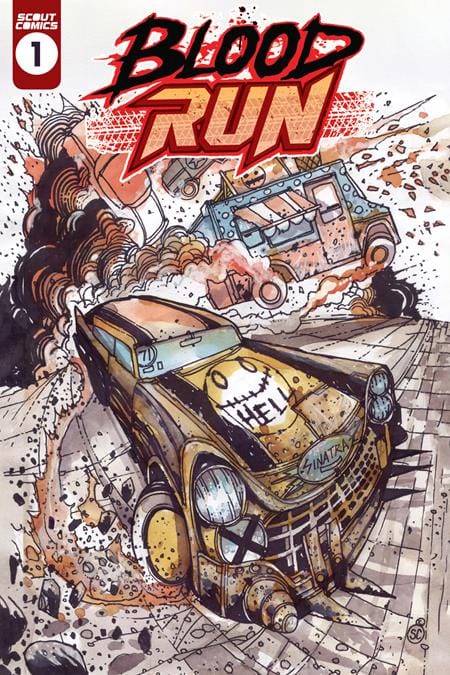 Scout Comics Comic Books BLOOD RUN #1 CVR A STEFANO CARDOSELLI (MR) 02221172024900111 1023SC498