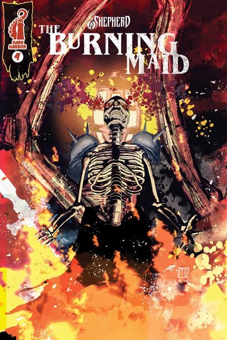 Scout Comics Comic Books BURNING MAID #4 (OF 4) 02221172823800411 0724SC608