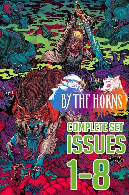 Scout Comics Comic Books BY THE HORNS VOL 1 COMPLETE SET 02221172323300111 1123SC432