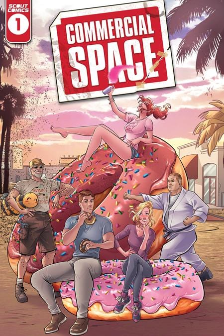 Scout Comics Comic Books COMMERCIAL SPACE #1 CVR A MICHELA CACCIATORE 02221172421600111 0124SC464