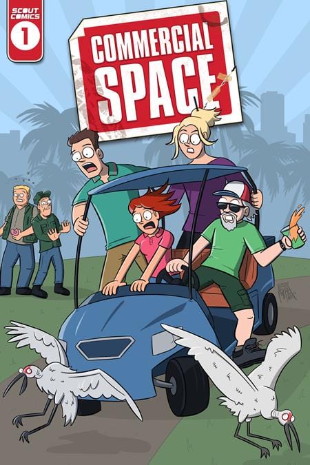 Scout Comics Comic Books COMMERCIAL SPACE #1 CVR B ROB LISLE VAR 02221172421600121 0124SC465