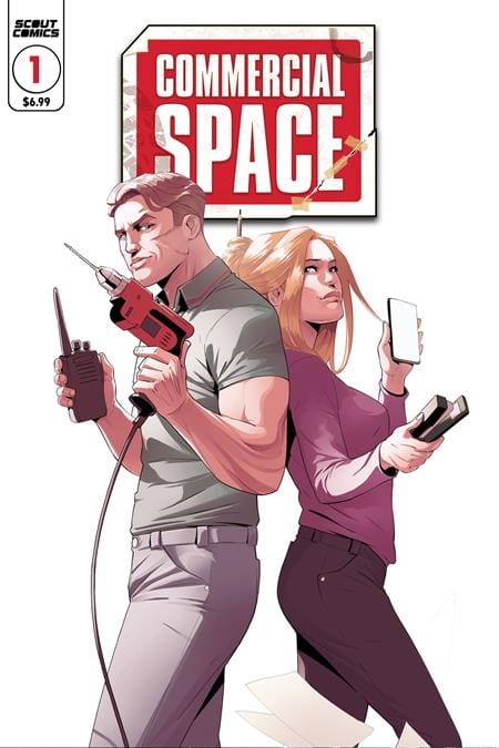 Scout Comics Comic Books COMMERCIAL SPACE #1 (ONE SHOT) CVR A EMANUELE SIMONCINI 02221172421600111 0724SC612