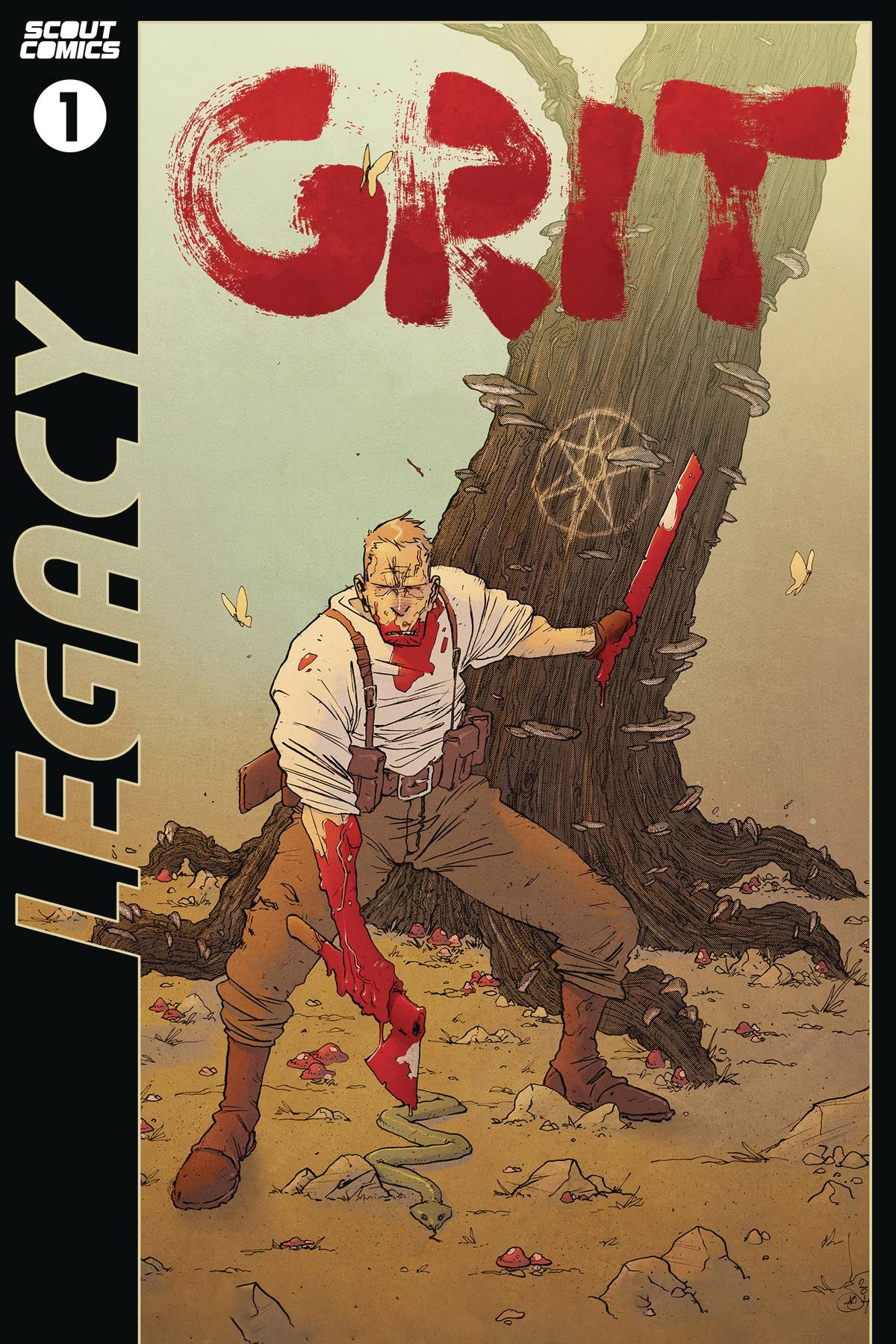 Scout Comics Comic Books GRIT #1 SCOUT LEGACY ED 02221171627300111 AUG232210