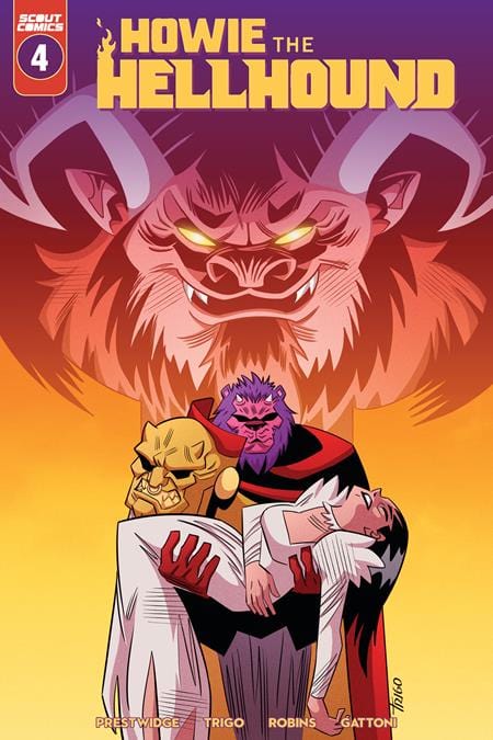 Scout Comics Comic Books HOWIE THE HELLHOUND #4 (OF 5) 02221171628000411 0124SC475