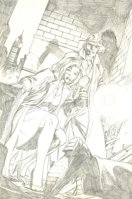 Scout Comics Comic Books > Incentives MAZE AGENCY #1 CVR B 5 COPY ALAN DAVIS BW VIRGIN UNLOCK VAR 02221172027000121 1023SC514