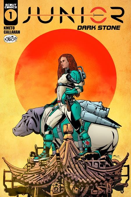 Scout Comics Comic Books JUNIOR VOL 2 #1 DARK STONE CVR A ALEX KMETO (NONSTOP) 02221172423000211 0124SC476