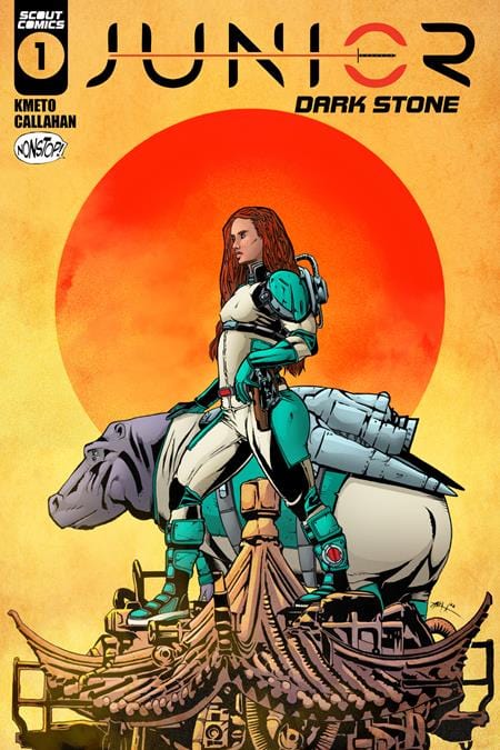 Scout Comics Comic Books JUNIOR VOL 2 #1 DARK STONE CVR A ALEX KMETO (NONSTOP) (Resolicit) 02221171626600611 1024SC598