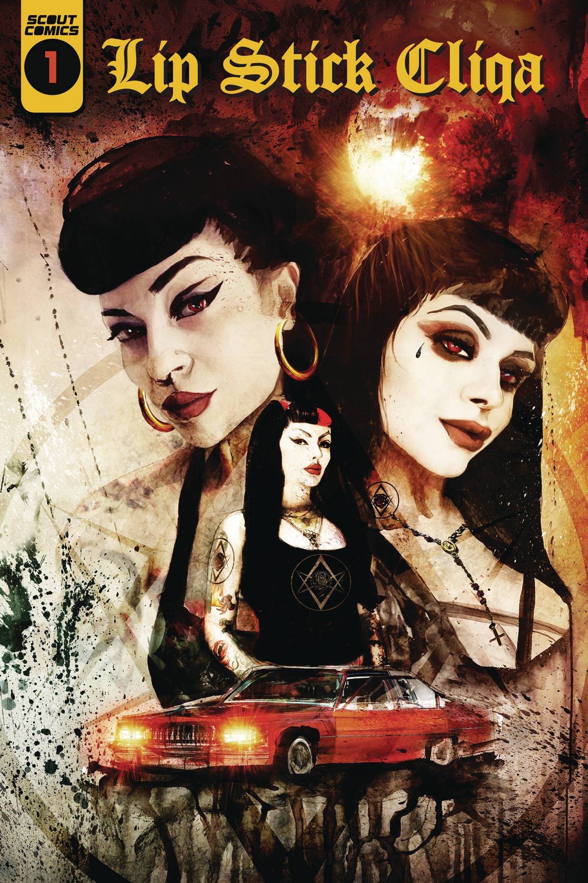 Scout Comics Comic Books LIPSTICK CLIQA #1 CVR A ROB PRIOR 02221171920500111 SEP231959