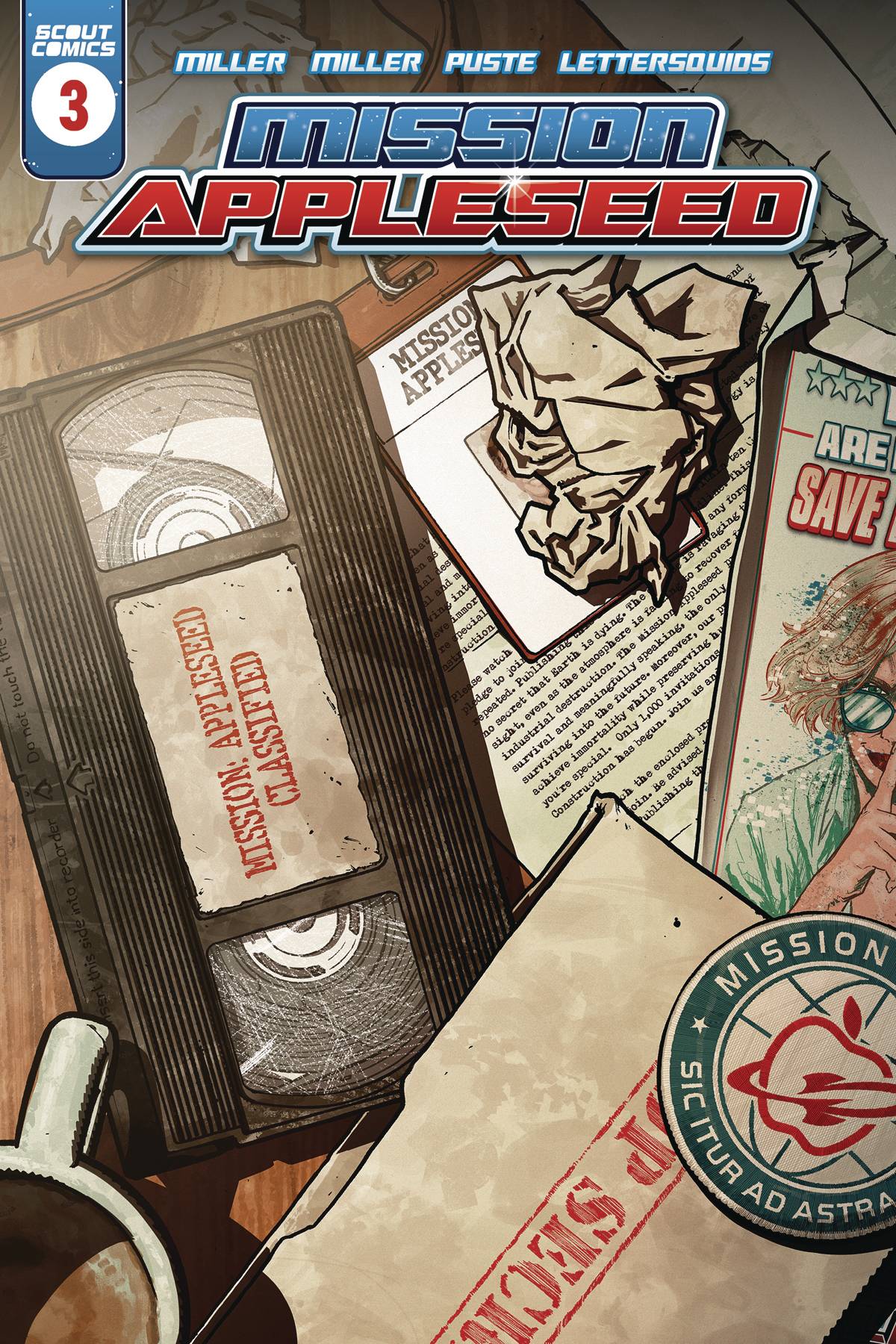 Scout Comics Comic Books MISSION APPLESEED #3 (OF 4) '02221172727900311 0824SC654