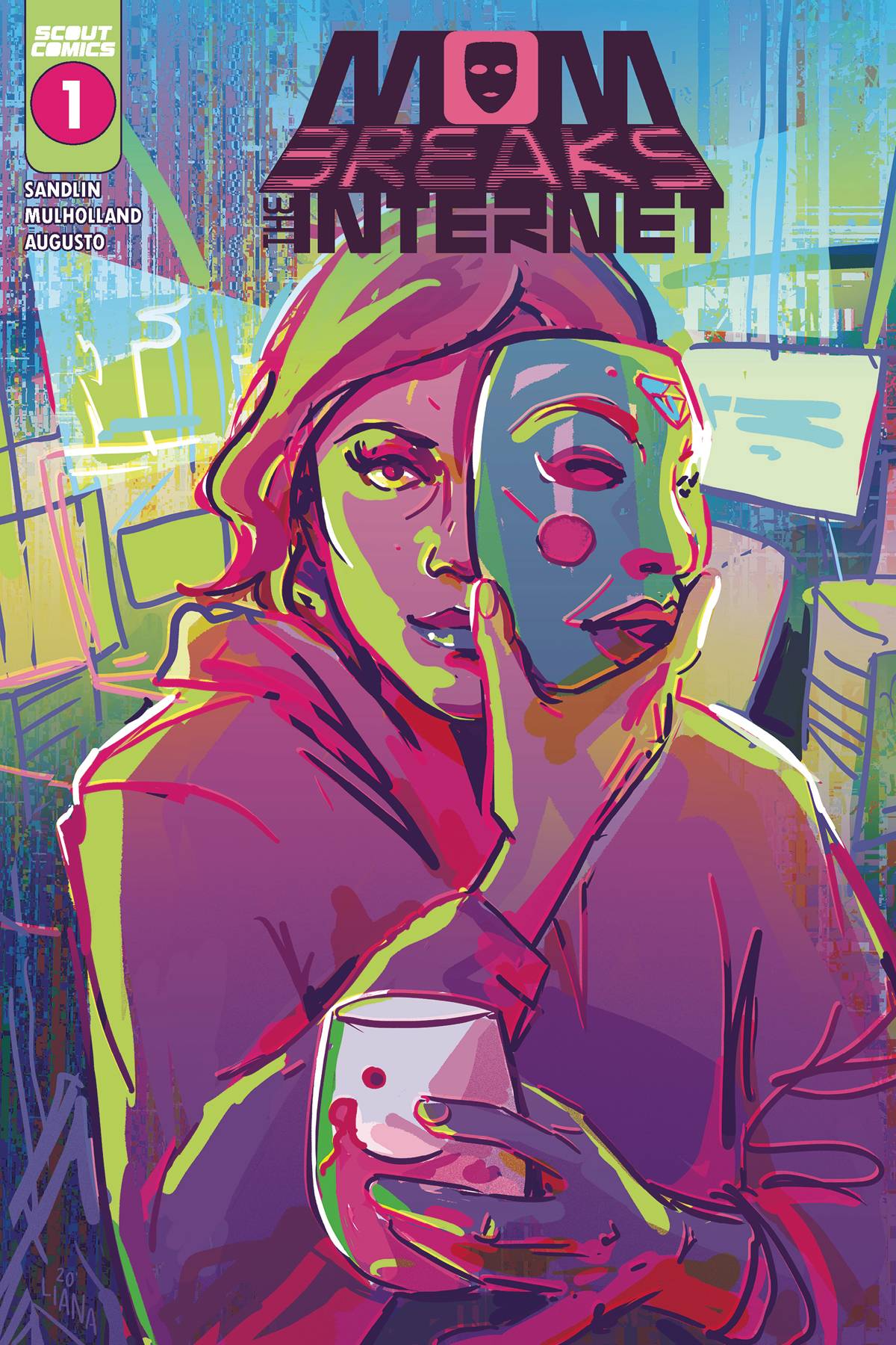 Scout Comics Comic Books MOM BREAKS THE INTERNET #1 CVR A LIANA KANGAS 02221171427900111 JUL231964