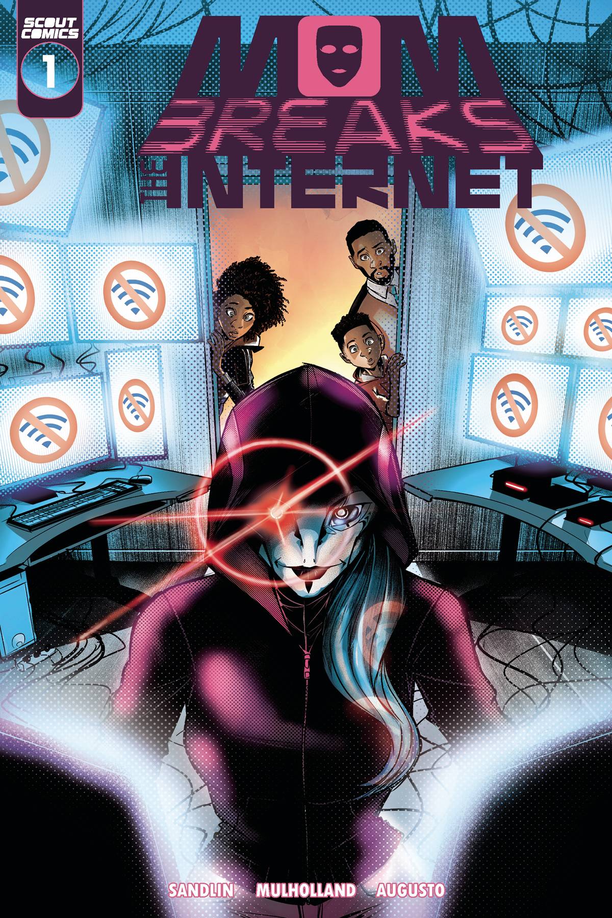 Scout Comics Comic Books MOM BREAKS THE INTERNET #1 CVR B MULHOLLAND & AUGUSTO 02221171427900121 JUL231965