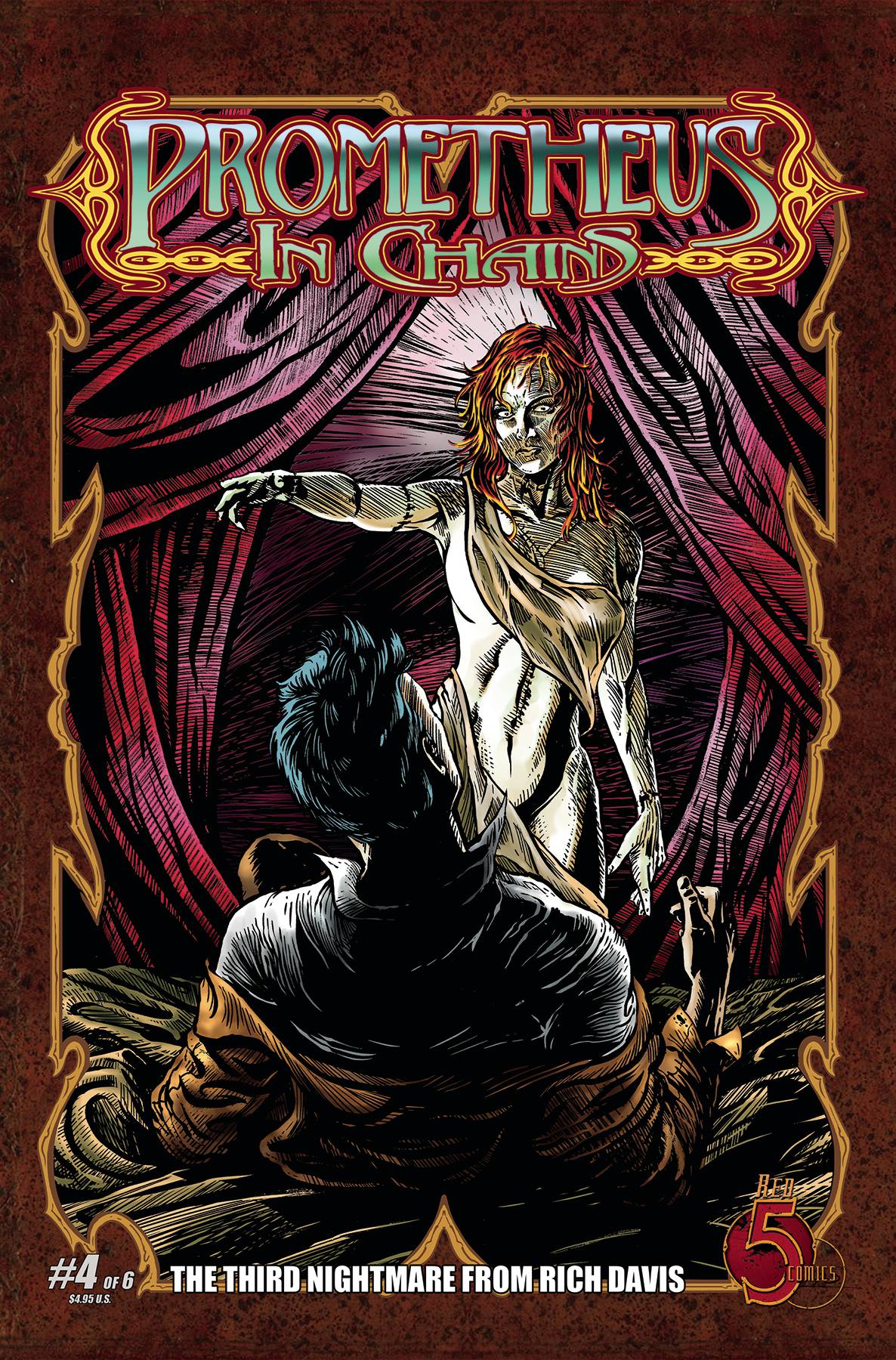 Scout Comics Comic Books PROMETHEUS IN CHAINS #4 (MR) 81131601116700411 JUL231935